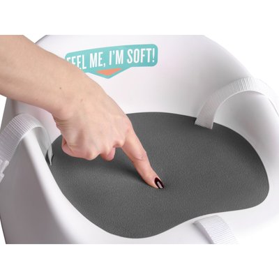 Puériculture - Chaise haute bébé et Siège Repas - Rehausseur bébé booster squish gris