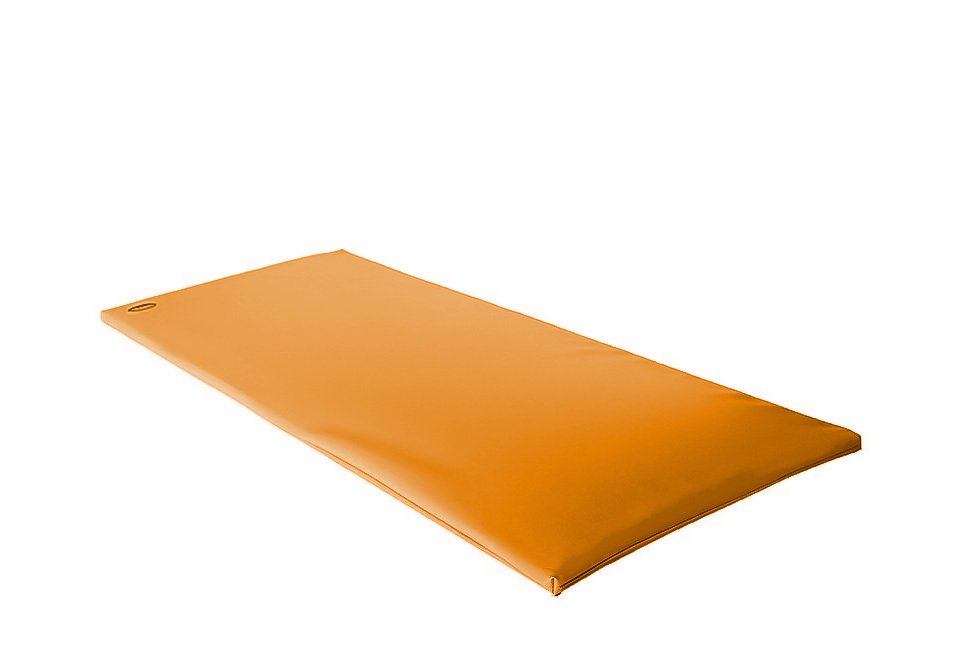 Tapis de gymnastique en mousse pvc 150x50x2cm Orange