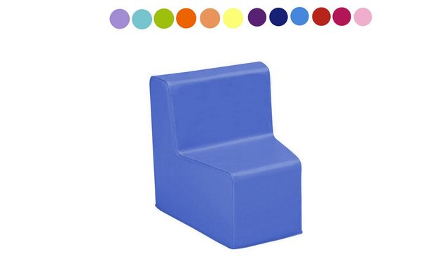 Mobilier - Meuble en mousse et Pouf - Chauffeuse d'angle hauteur 25cm