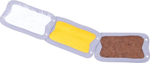 Motricité - Eveil Sensoriels et Tactiles - Rectangles sensoriels - Lot de 10