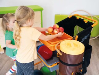 Jouets - Jouets d'Imitation et d'Imagination - Chariot multi-activités