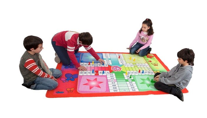 Jouets - Tapis et Jeux d'Éveil, Portiques d'Activité - Tapis de jeux - Ludo 