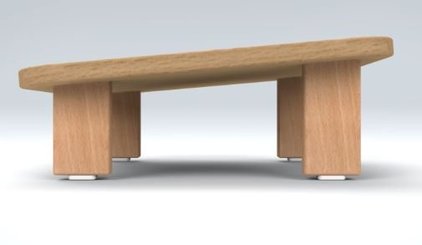 Puériculture - Fauteuils, coussins et accessoires d'allaitement - Fauteuil d'allaitement en bois avec repose pieds