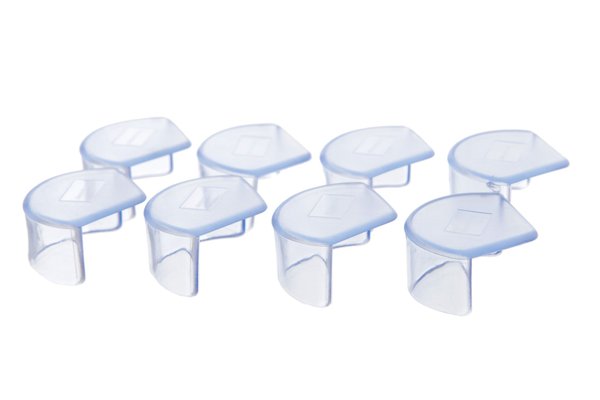 Médical et Prévention - Protection et Sécurité (EPI) - 8 Protections d'angle - Transparent