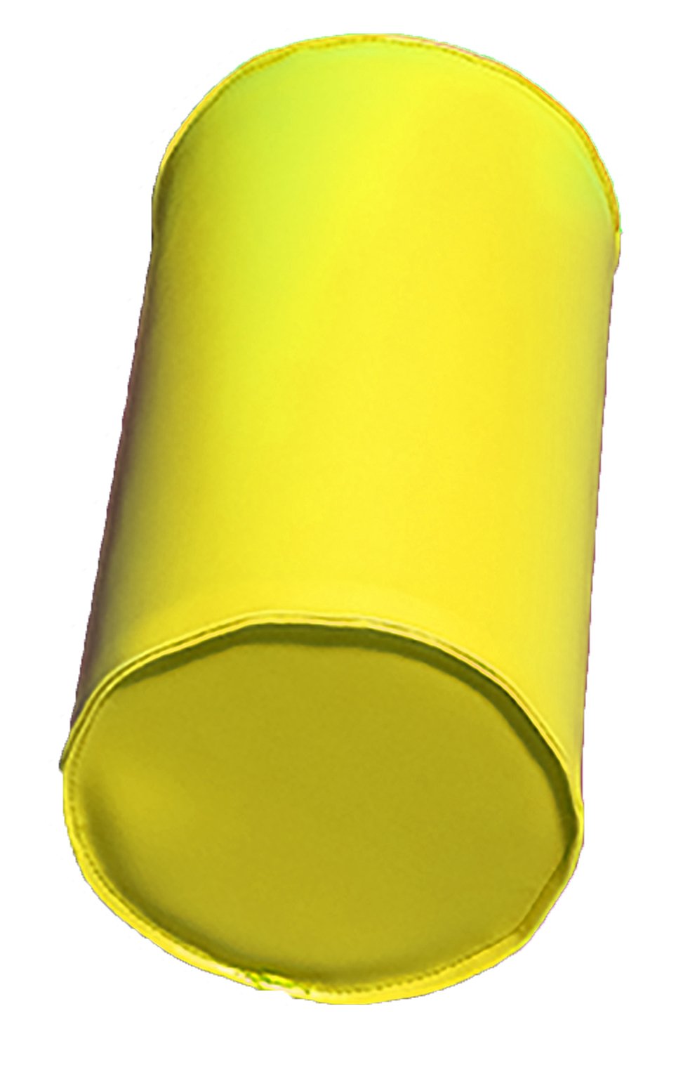 Module cylindre en mousse diam 25cm jaune