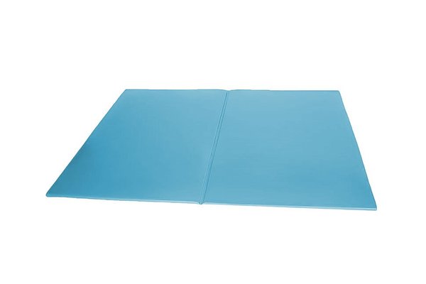Motricité - Tapis de motricité bébé et enfant - Tapis d'évolution en mousse pvc pliant 200x150x2cm Turquoise