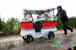 Puériculture - Accessoires de Poussette - Habillage pluie pour kiddy bus 6 places