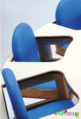 Puériculture - Chaise haute bébé et Siège Repas - Chaise haute 5 places en bois
