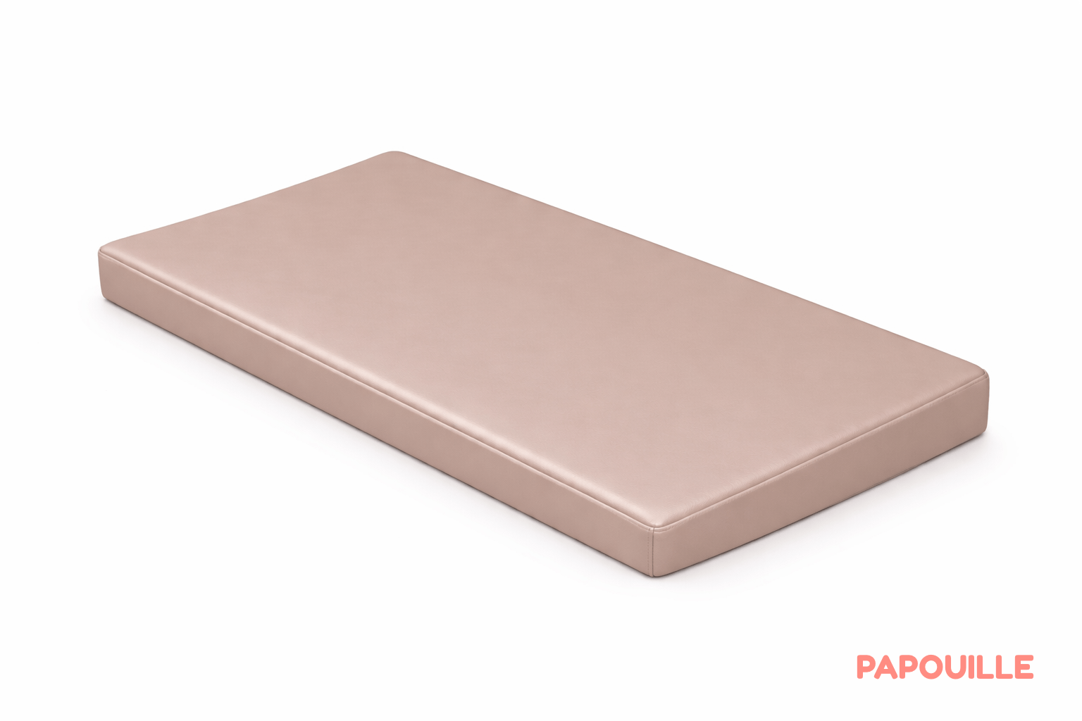 Matelas confort en pvc 60x120x10 cm taupe