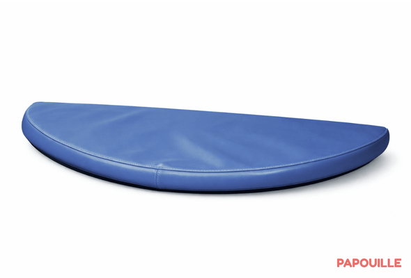 Motricité - Tapis de motricité bébé et enfant - Tapis 1/2 rond en mousse pvc 80 x 40 x 3cm