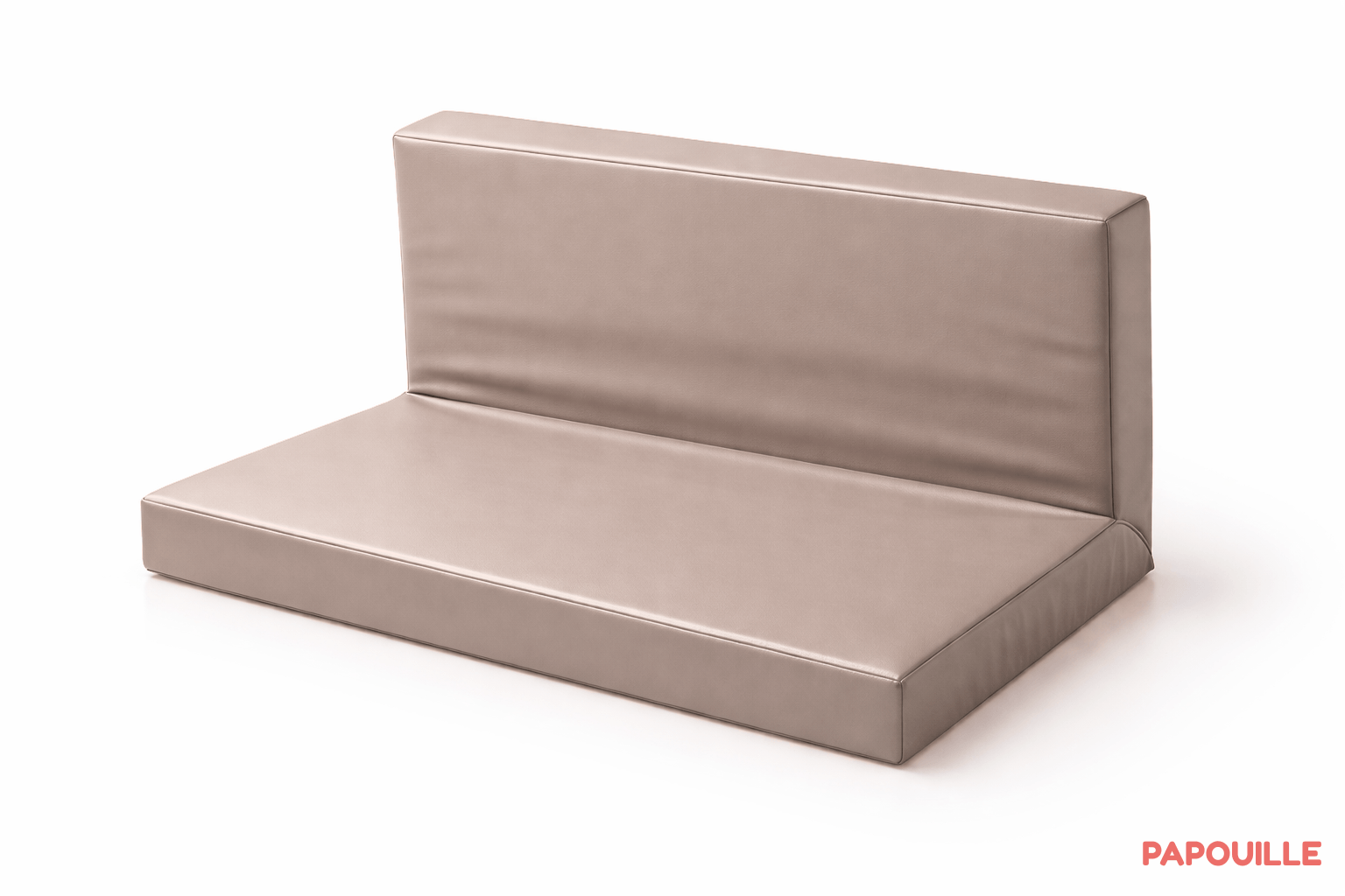 Banquette ras de sol sans armature