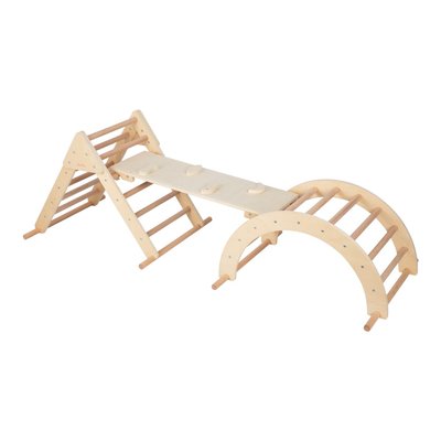 Mobilier - Structure de motricité / activité intérieur - Structure d'escalade 3-en-1 - Sunny Charlie