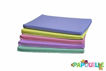 Change - Matelas à Langer - Matelas plat ep 4cm sur mesure jaune