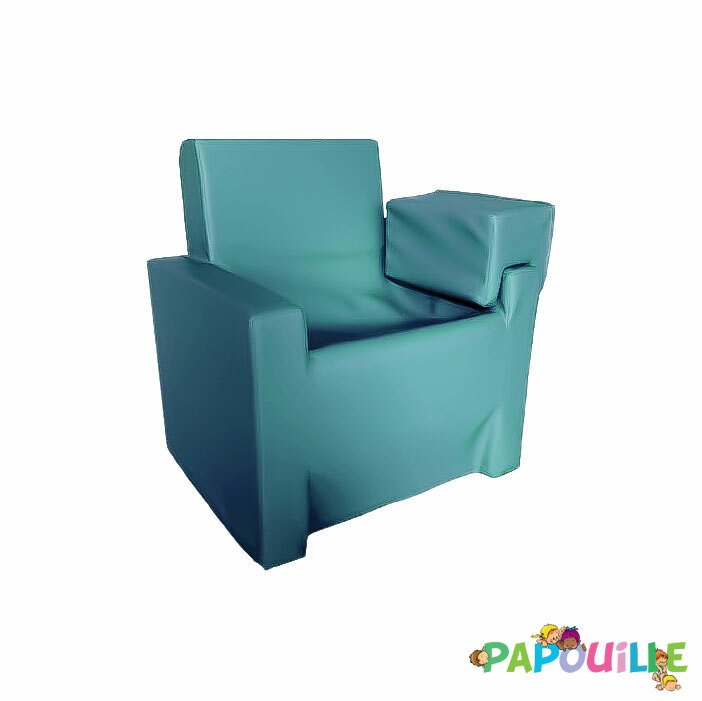 Fauteuil d'allaitement en mousse pvc avec accoudoirs