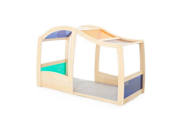 Mobilier - Cabane enfant - Maison de jeu arc en ciel