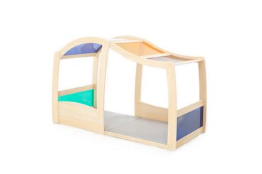 Mobilier - Cabane enfant - Maison de jeu arc en ciel