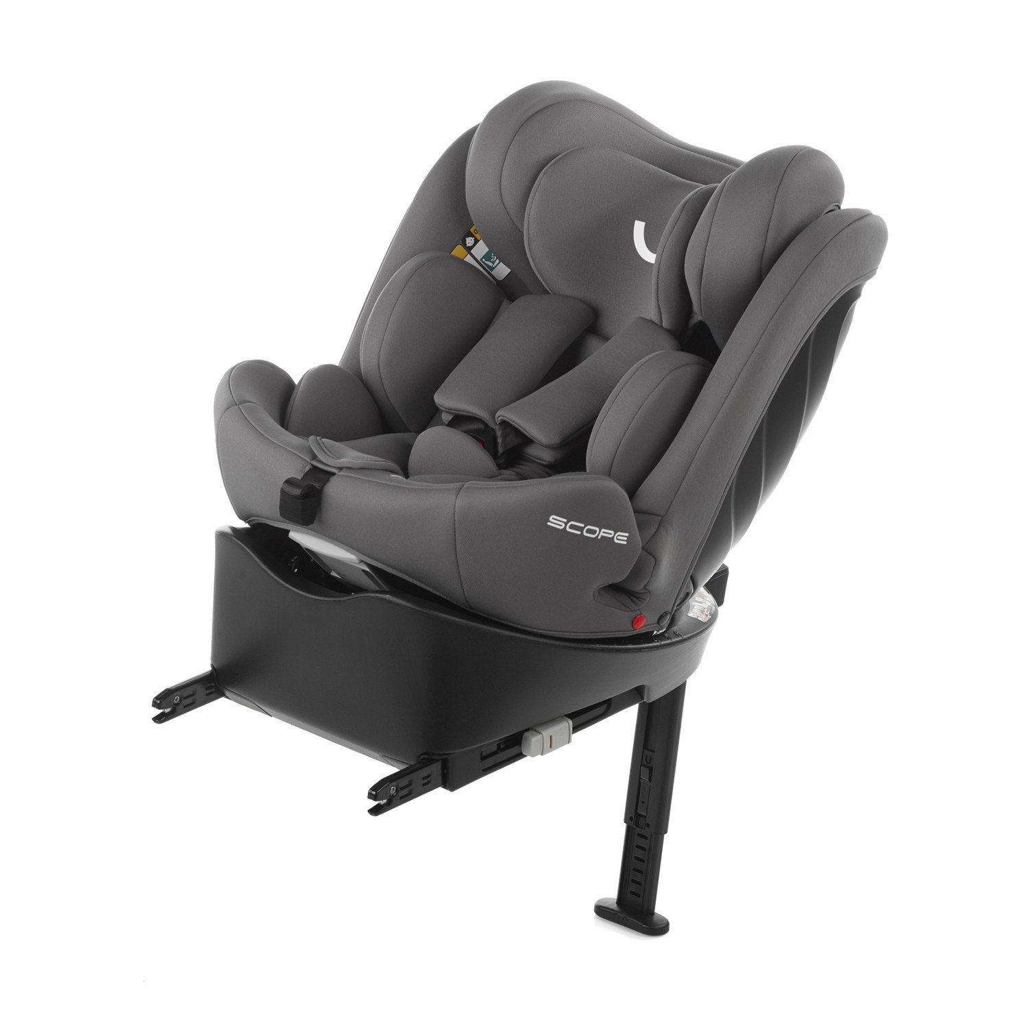 Siège auto scope isofix - 40-150 cm - GP 0/1/2/3 - Gris