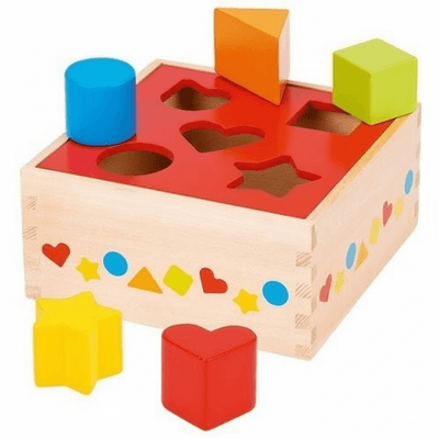 Jouets - Jouets à Empiler ou à Encastrer - Boîte trieur de formes - flat