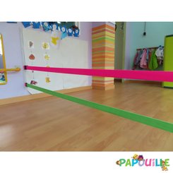 Médical et Prévention - Protection et Sécurité (EPI) - Ruban élastique de délimitation distanciation enfant 3 à 6 m