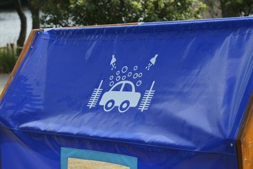 Mobilier - Mobilier extérieur - Tunnel de lavage à bulles