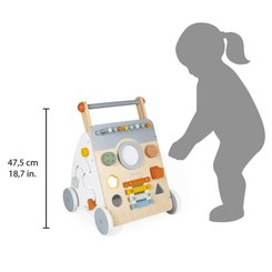 Jeux - Porteurs, Draisiennes, Marcheurs - Chariot multi-activités sweet cocoon en bois