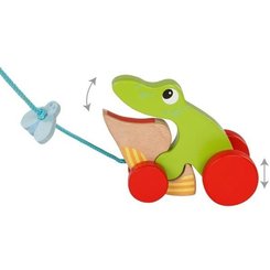 Jouets - Jouets à Pousser, à Tirer - Grenouille à tirer