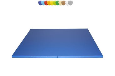 Motricité - Tapis de motricité bébé et enfant - Tapis aire d'évolution pliant en mousse pvc 200 x 200 x 4cm