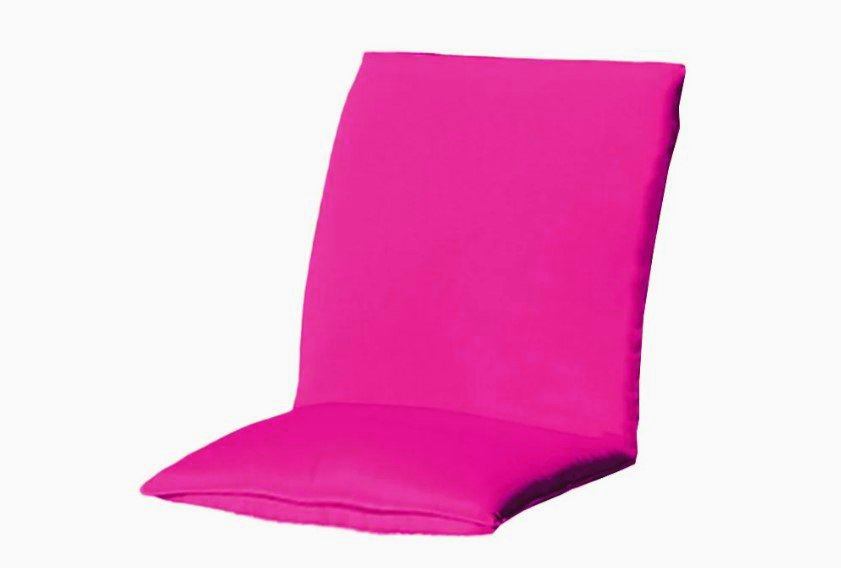 Coussin assise 1 place fuchsia