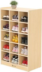 Mobilier - Meuble de rangement scolaire - Meuble à chaussures 15 cases