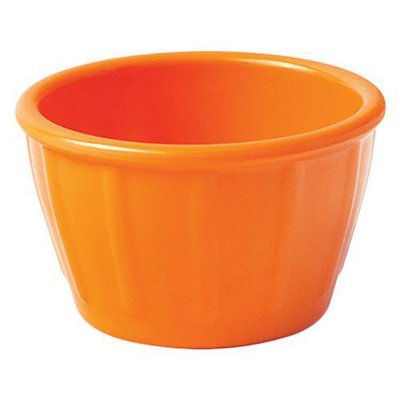 Repas - Raviers, Coupelles et boite de conservation - Coupe à compote en mélamine orange