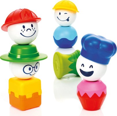 Jouets - Jouets à Empiler ou à Encastrer - Personnages à empiler