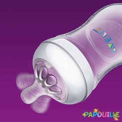 Repas - Biberons Classic et Large - Biberon natural verre 240ml - Philips Avent Natural