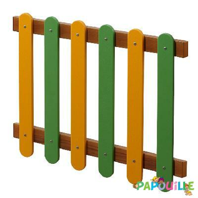 Mobilier - Barrière de séparation & Cloison crèche - Balustrade - barrière extérieur 1 mètre