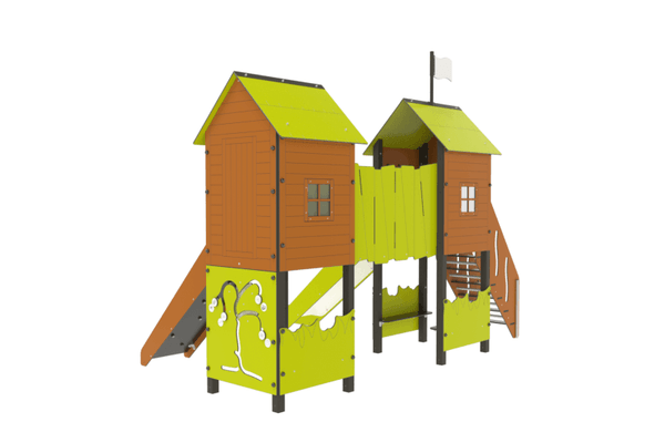 Mobilier - Aire de jeux et structure extérieure - Structure de jeux Actinat - Fixations courtes