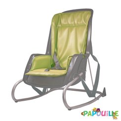 Puériculture - Coussin, Housse et accessoires pour Chaises, Transats - Coussin de rechange siège à coque relax abricot