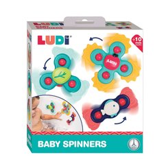 Motricité - Eveil Sensoriels et Tactiles - Baby Spinner / Jouets rotatifs à Ventouse