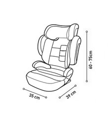 Puériculture - Siège Auto bébé et Réhausseur - Siège auto isofix - 100 cm à 150 cm - GP 2/3 - R129
