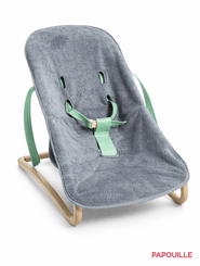 Puériculture - Coussin, Housse et accessoires pour Chaises, Transats - Housse de transat en éponge