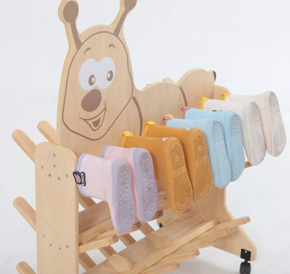 Mobilier - Accessoires pour meuble de rangement - Chariot à bottes " Petite Chenille"
