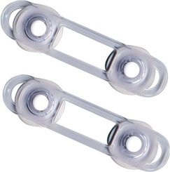 Médical et Prévention - Protection et Sécurité (EPI) - 2 loquets multi-surfaces de sécurité