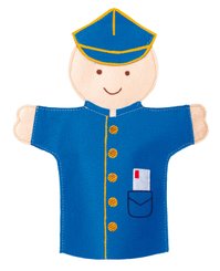 Jouets - Activités Manuelles et Marionnettes  - Lot de 12 Marionnettes - différents métiers