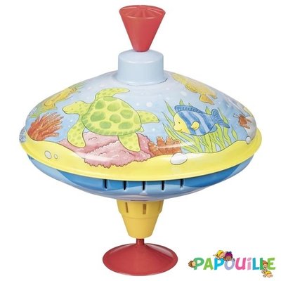 Jouets - Jouets d'Éveil - Toupie bourdonnante animaux marins