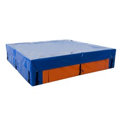 Motricité - Piscine à balles - Piscine à balles avec bâche de sécurité 200 x 150 cm