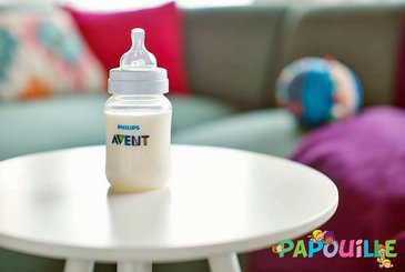 Repas - Tétine et Sucette - 2 tétines bébé débit lent air flex 1 mois +