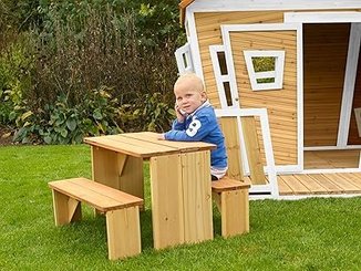 Mobilier - Cabane enfant - Cabane / Maison en bois EN71