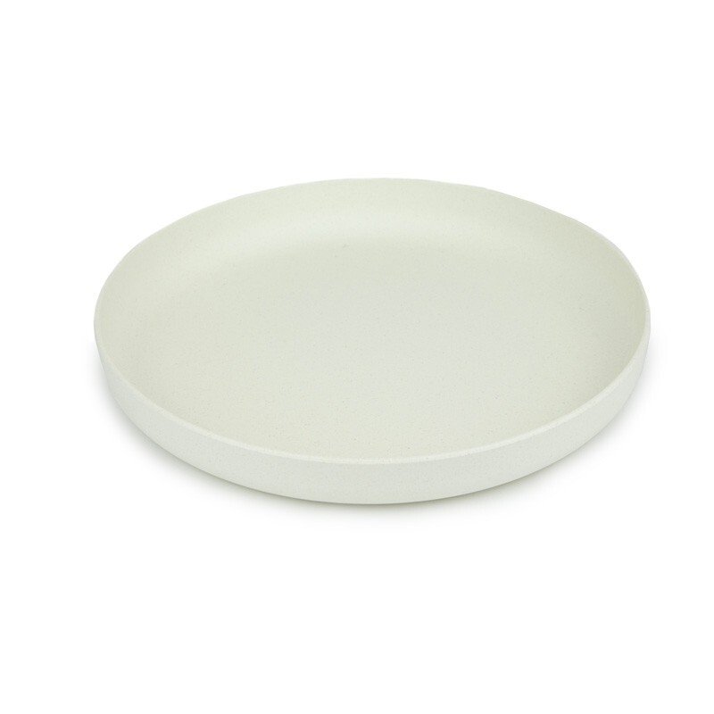 Assiette plate en pla diam. 17,8 blanc