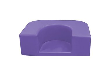 Mobilier - Meuble en mousse et Pouf - Coin d'assise de sol enfant avec fond en mousse pvc parme