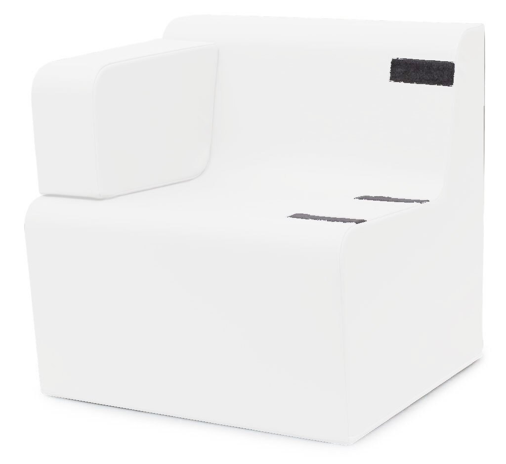 Fauteuil individuel allaitement 1 accoudoir blanc