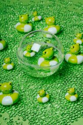 Motricité - Eveil Sensoriels et Tactiles - Boule sensorielle - Grenouilles