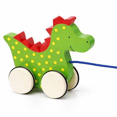Jouets - Jouets à Pousser, à Tirer - Dragon à tirer